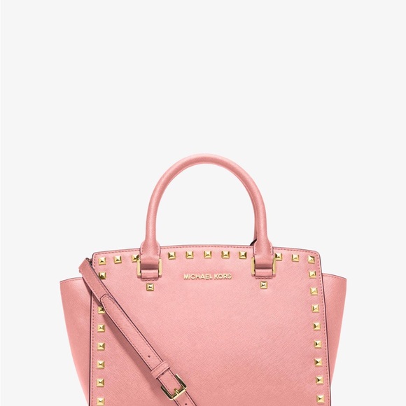 MICHAEL Michael Kors Bags Nwt Michael Kors Selma Studded Saffiano